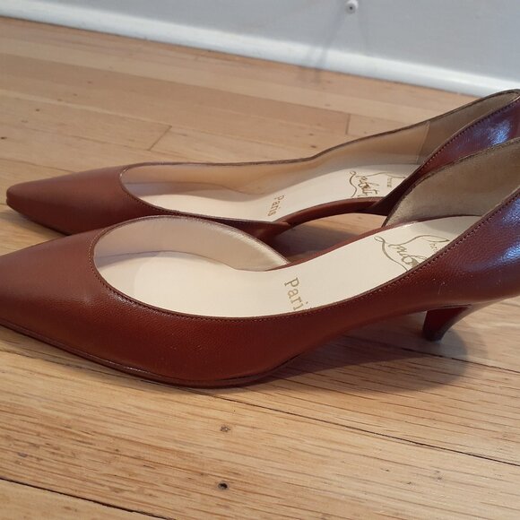 Christian Louboutin brown heels - Picture 3 of 4